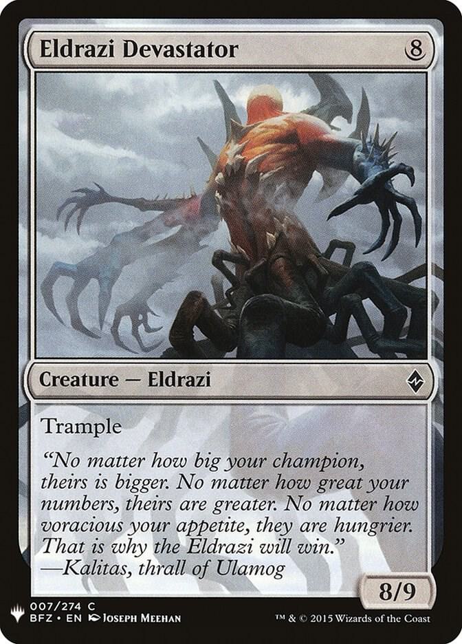 Eldrazi Devastator 7 (The List Reprints)  | Good Games Adelaide SA