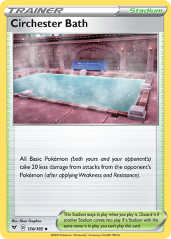 Circhester Bath (150/185) [Sword & Shield: Vivid Voltage] | Good Games Adelaide SA