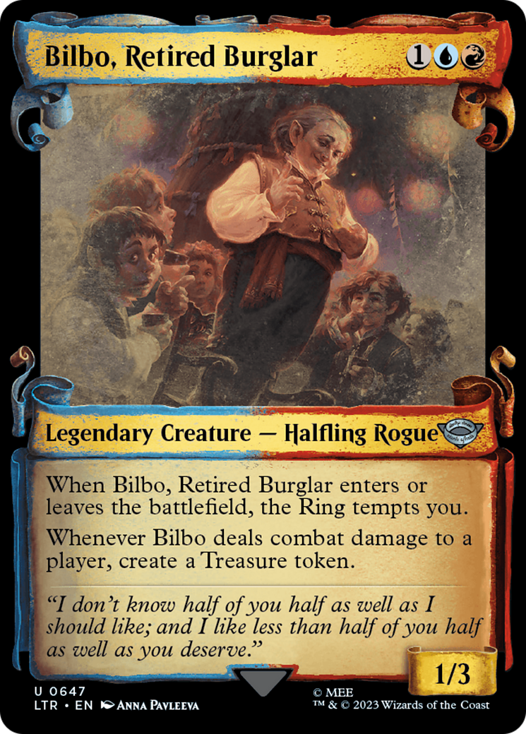 Bilbo, Retired Burglar [The Lord of the Rings: Tales of Middle-Earth Showcase Scrolls] | Good Games Adelaide SA