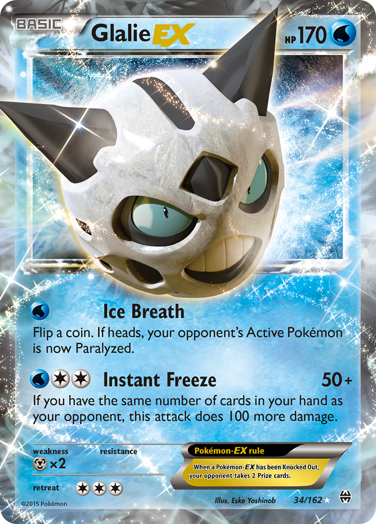 Glalie EX (34/162) [XY: BREAKthrough] | Good Games Adelaide SA
