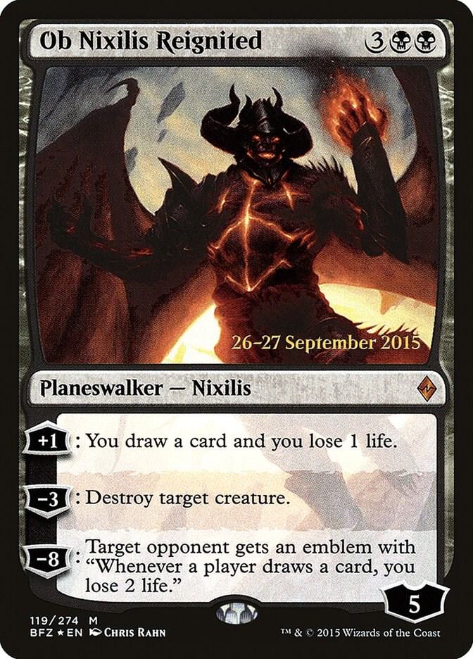 Ob Nixilis Reignited 119 (Prerelease Cards)  - Foil | Good Games Adelaide SA