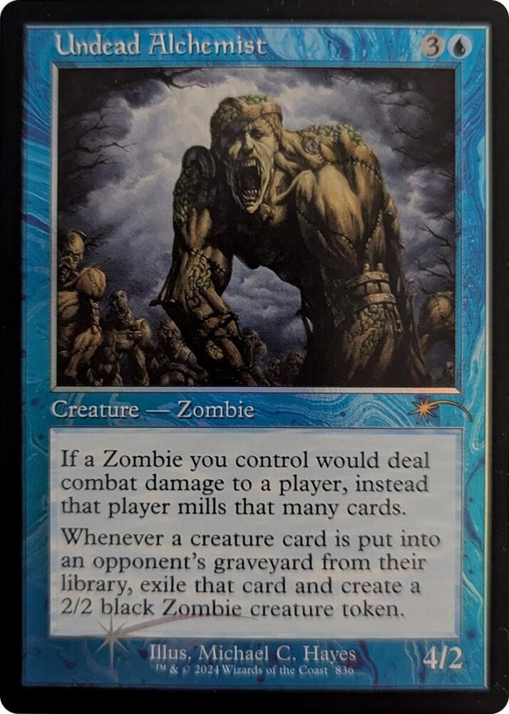 Undead Alchemist Retro Frame 836 (Secret Lair Drop Series)  - Foil | Good Games Adelaide SA