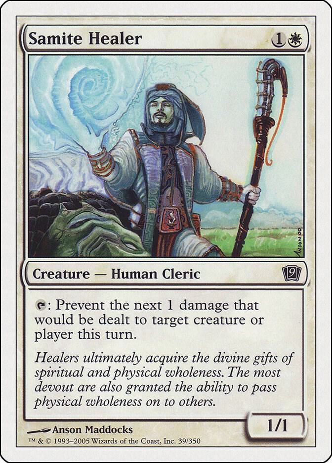 Samite Healer 39 (9th Edition)  | Good Games Adelaide SA