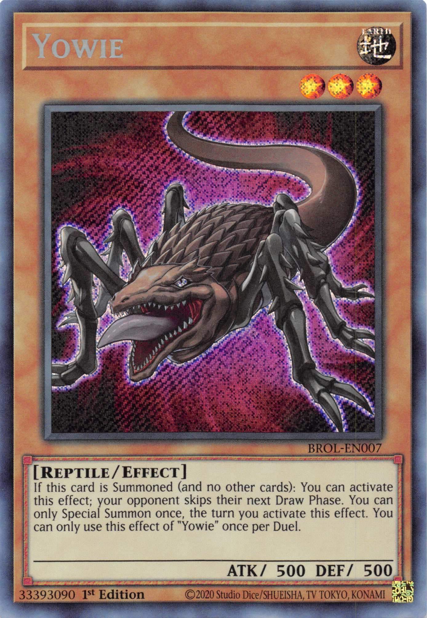 Yowie [BROL-EN007] Secret Rare | Good Games Adelaide SA