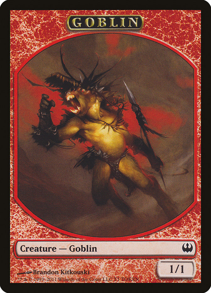 Goblin Token [Duel Decks: Knights vs. Dragons Tokens] | Good Games Adelaide SA