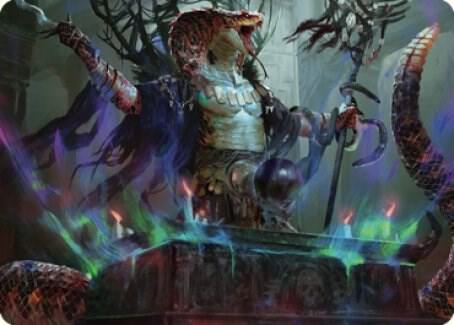 Sivriss Nightmare Speaker Art Card 32 81 32 (Art Series: Commander Legends: Battle for Baldur's Gate)  | Good Games Adelaide SA