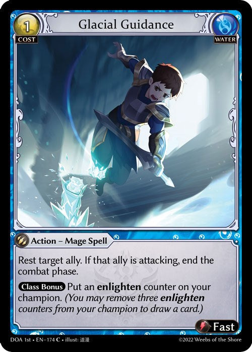 Glacial Guidance (174) [Dawn of Ashes: 1st Edition] | Good Games Adelaide SA