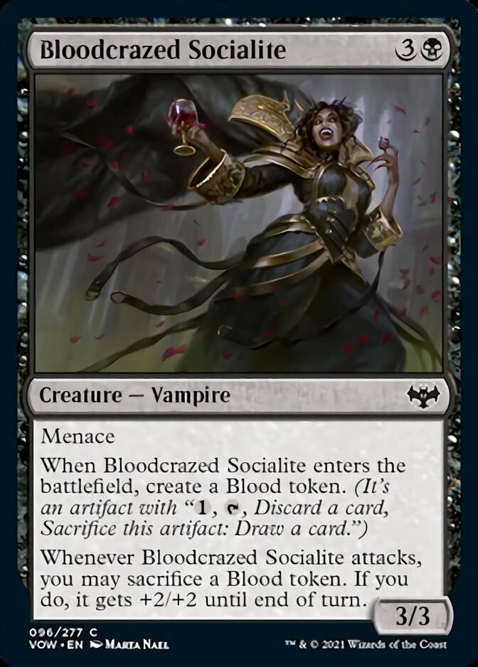 Bloodcrazed Socialite [Innistrad: Crimson Vow] | Good Games Adelaide SA