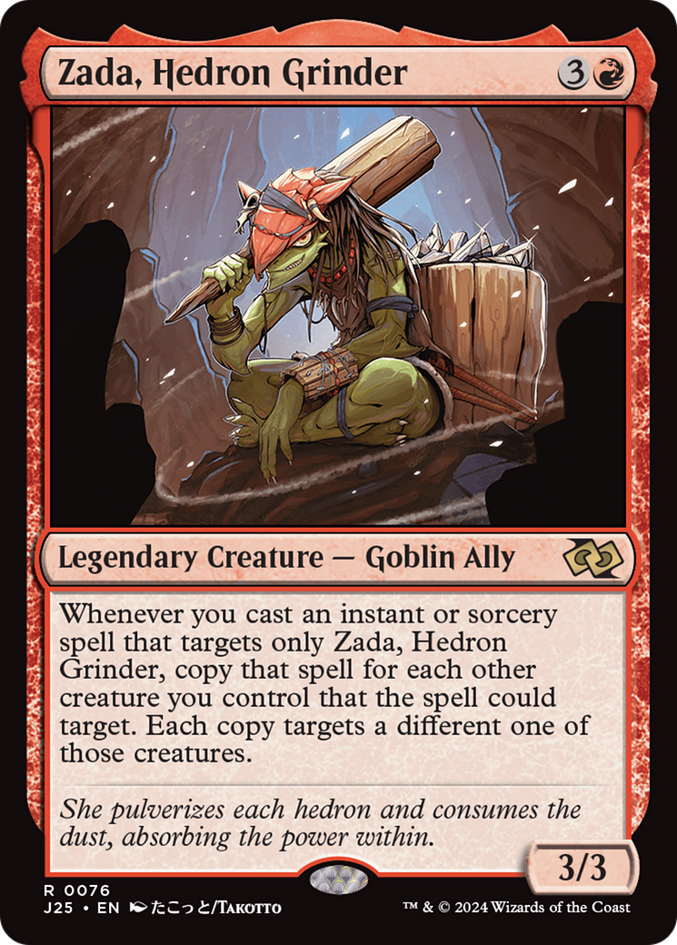 Zada, Hedron Grinder (Anime) [Foundations Jumpstart] | Good Games Adelaide SA