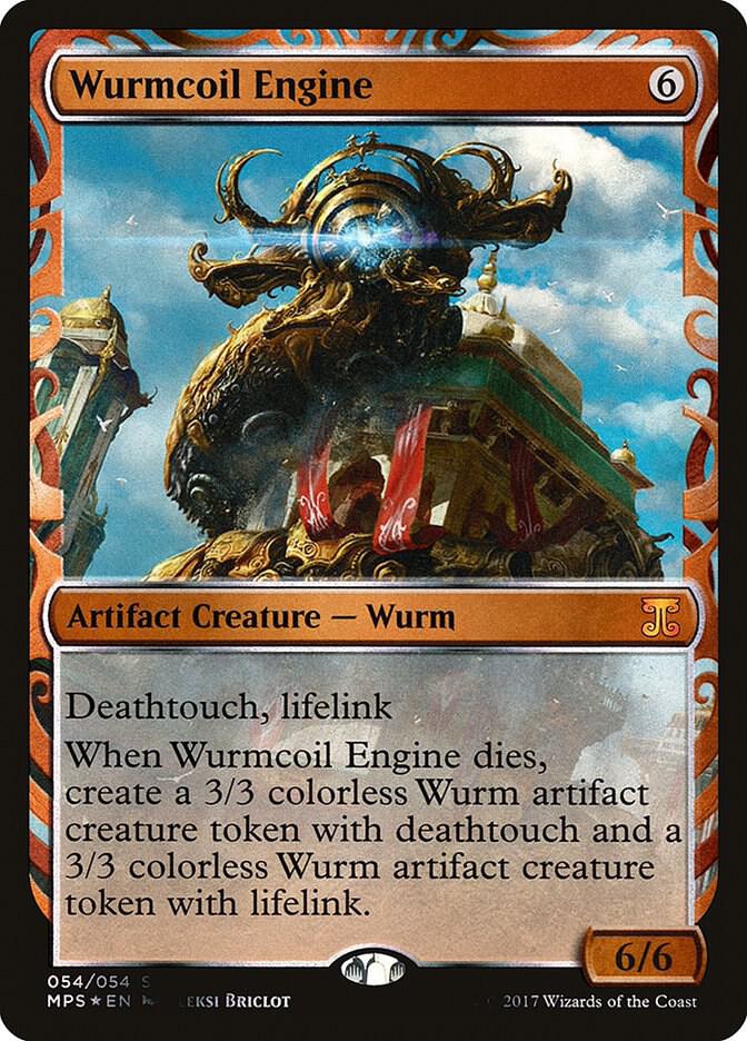 Wurmcoil Engine 54 (Masterpiece Series: Kaladesh Inventions)  - Foil | Good Games Adelaide SA