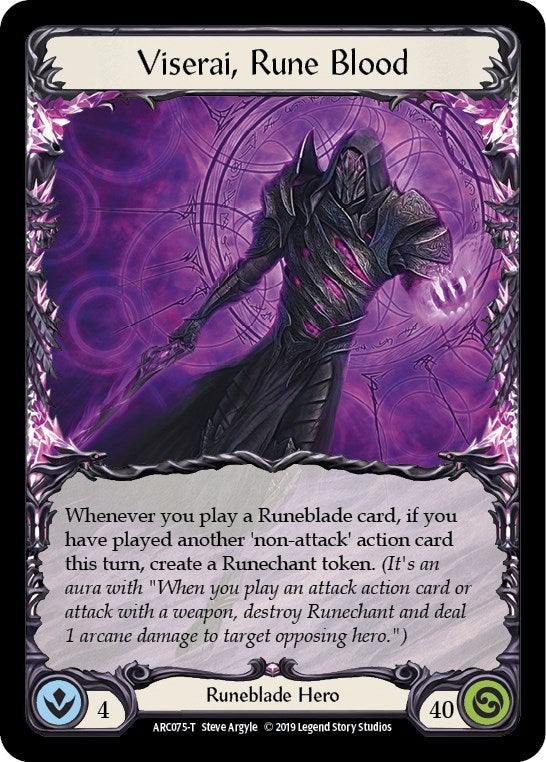 Azalea // Viserai, Rune Blood [ARC039 // ARC075] (Arcane Rising) | Good Games Adelaide SA