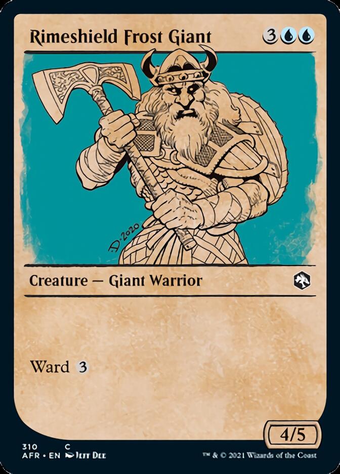 Rimeshield Frost Giant (Showcase) [Dungeons & Dragons: Adventures in the Forgotten Realms] | Good Games Adelaide SA