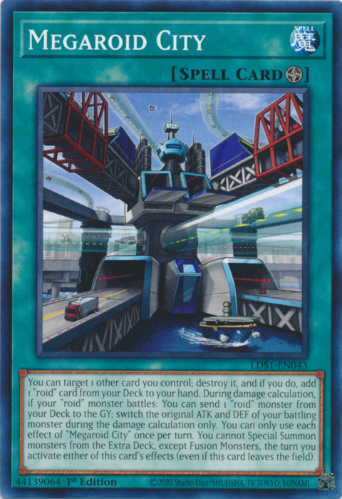 Megaroid City [LDS1-EN043] Common | Good Games Adelaide SA