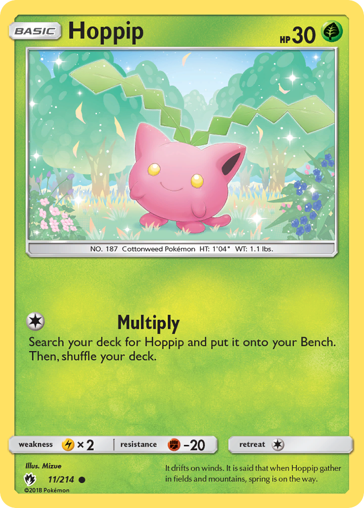 Hoppip (11/214) [Sun & Moon: Lost Thunder] | Good Games Adelaide SA