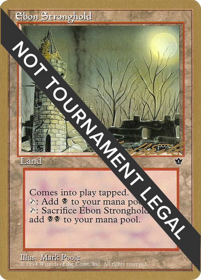 Ebon Stronghold 1996 Leon Lindback FEM  (World Championship Decks)  | Good Games Adelaide SA