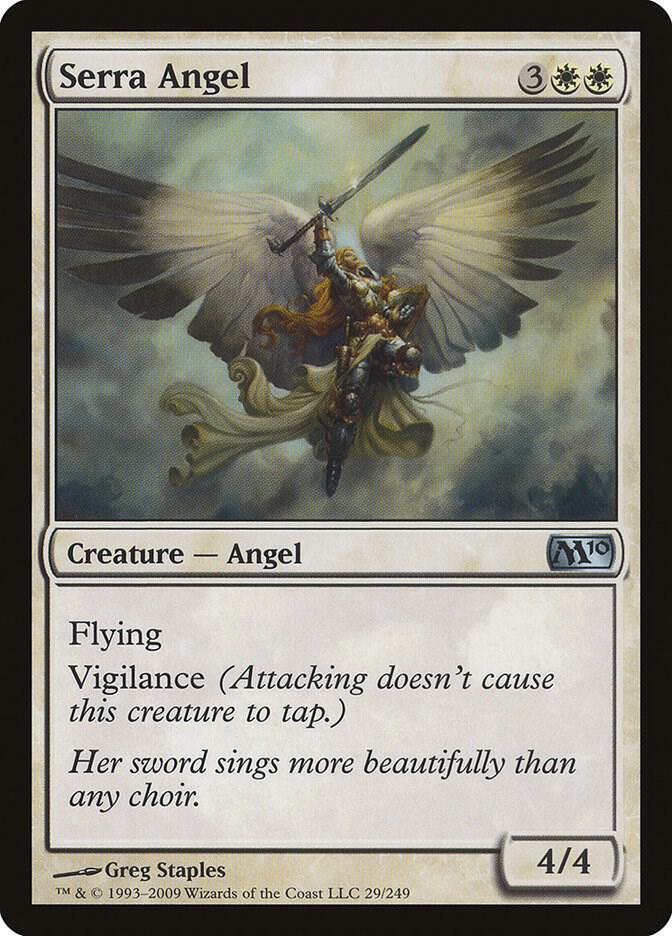 Serra Angel 29 (Magic 2010 (M10))  - Foil | Good Games Adelaide SA