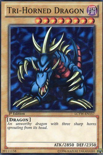 Tri-Horned Dragon [LCYW-EN157] Super Rare | Good Games Adelaide SA