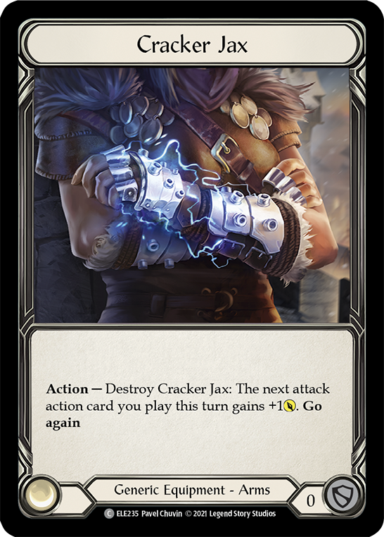 Cracker Jax [ELE235] (Tales of Aria)  1st Edition Cold Foil | Good Games Adelaide SA