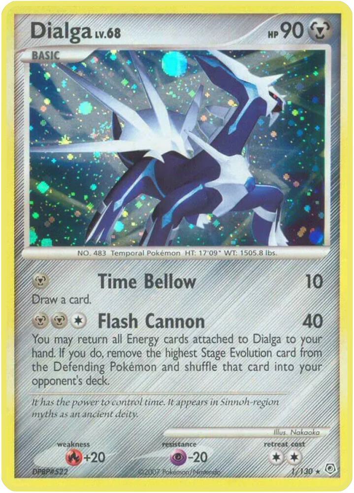 Dialga 1/130 (Diamond and Pearl)  - Holofoil | Good Games Adelaide SA