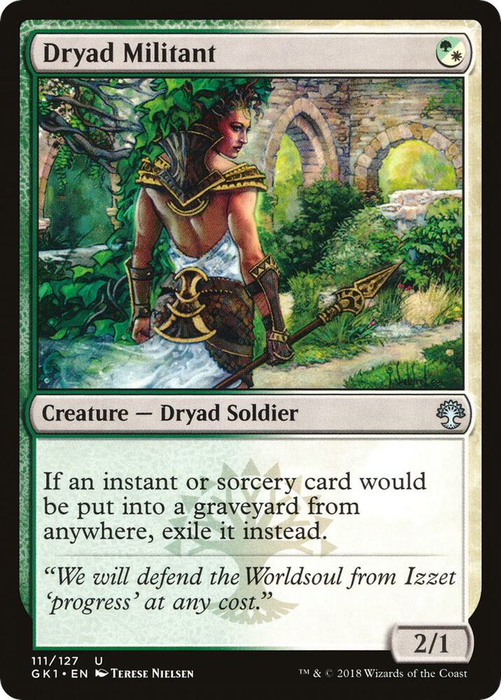 Dryad Militant 111 (Guilds of Ravnica: Guild Kits)  | Good Games Adelaide SA