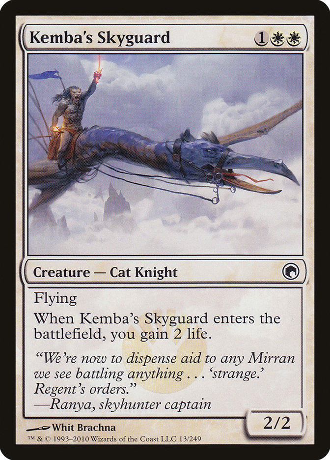 Kemba's Skyguard 13 (Scars of Mirrodin)  - Foil | Good Games Adelaide SA