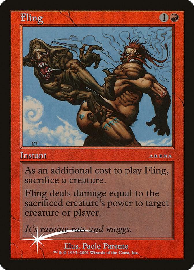 Fling  (Arena Promos)  - Foil | Good Games Adelaide SA