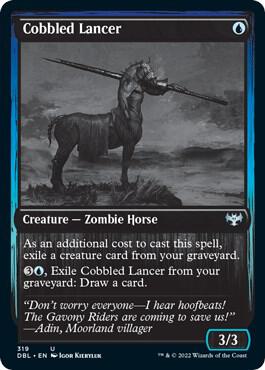 Cobbled Lancer 319 (Innistrad: Double Feature)  - Foil | Good Games Adelaide SA