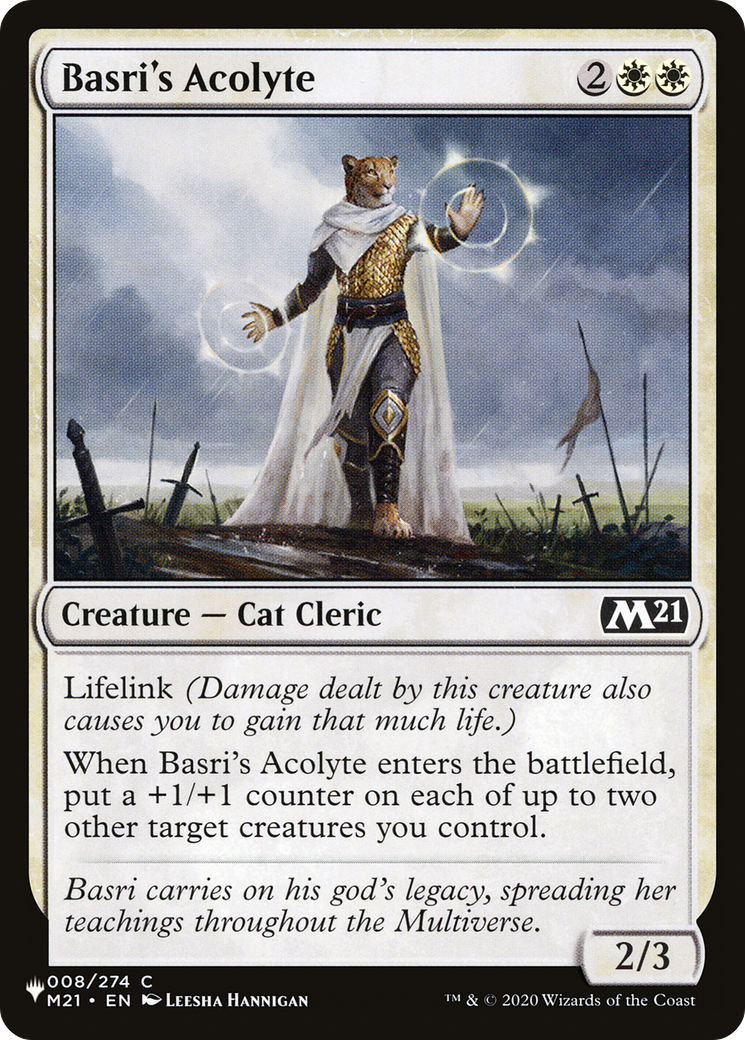 Basri's Acolyte [The List Reprints] | Good Games Adelaide SA