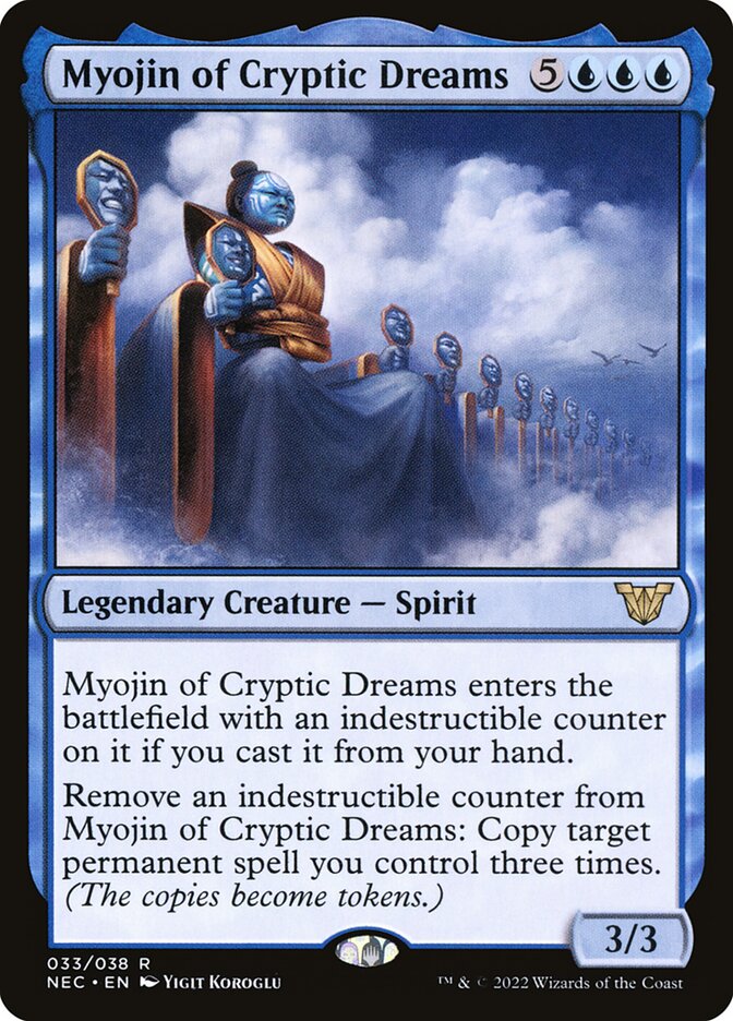 Myojin of Cryptic Dreams 33 (Commander: Kamigawa: Neon Dynasty)  | Good Games Adelaide SA