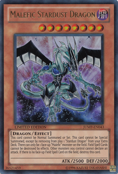 Malefic Stardust Dragon [JUMP-EN043] Ultra Rare | Good Games Adelaide SA