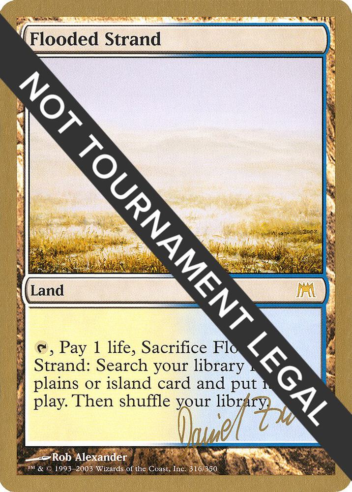 Flooded Strand 2003 Daniel Zink ONS dz316/142 (World Championship Decks)  | Good Games Adelaide SA