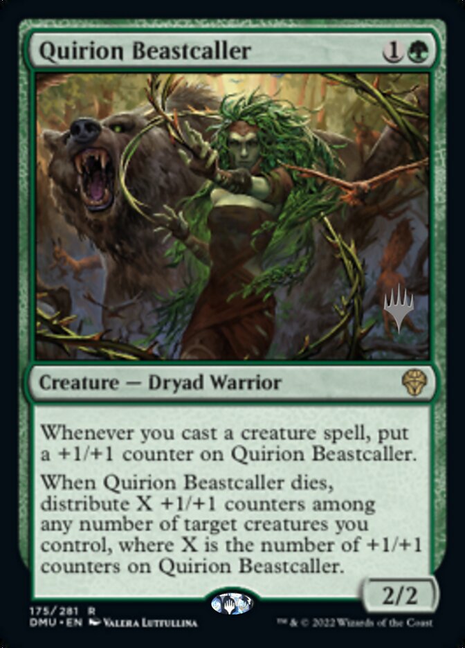 Quirion Beastcaller (Promo Pack) [Dominaria United Promos] | Good Games Adelaide SA