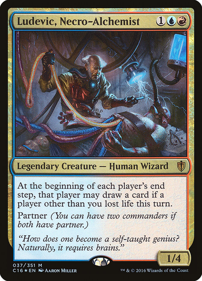Ludevic, Necro-Alchemist 37 (Commander 2016)  - Foil | Good Games Adelaide SA