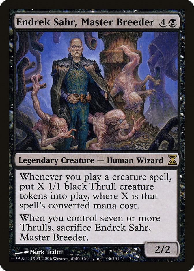 Endrek Sahr, Master Breeder 106 (Time Spiral)  - Foil | Good Games Adelaide SA