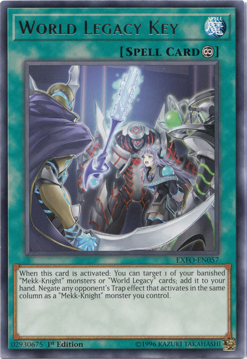 World Legacy Key [EXFO-EN057] Rare | Good Games Adelaide SA