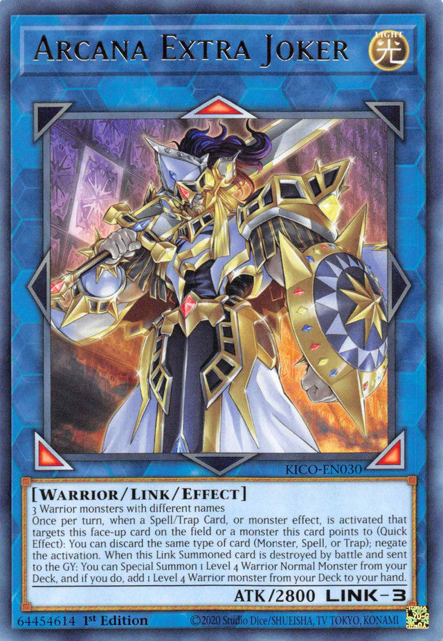 Arcana Extra Joker [KICO-EN030] Rare | Good Games Adelaide SA