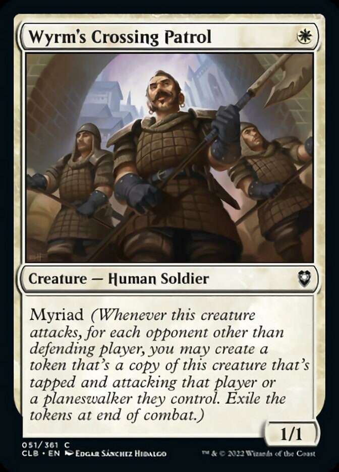 Wyrm's Crossing Patrol [Commander Legends: Battle for Baldur's Gate] | Good Games Adelaide SA