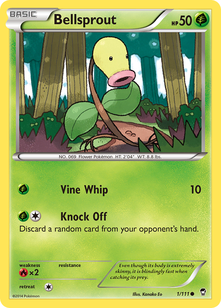 Bellsprout (1/111) [XY: Furious Fists] | Good Games Adelaide SA
