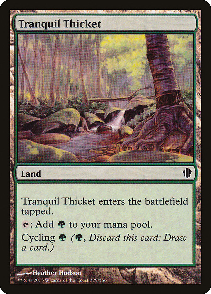 Tranquil Thicket [Commander 2013] | Good Games Adelaide SA