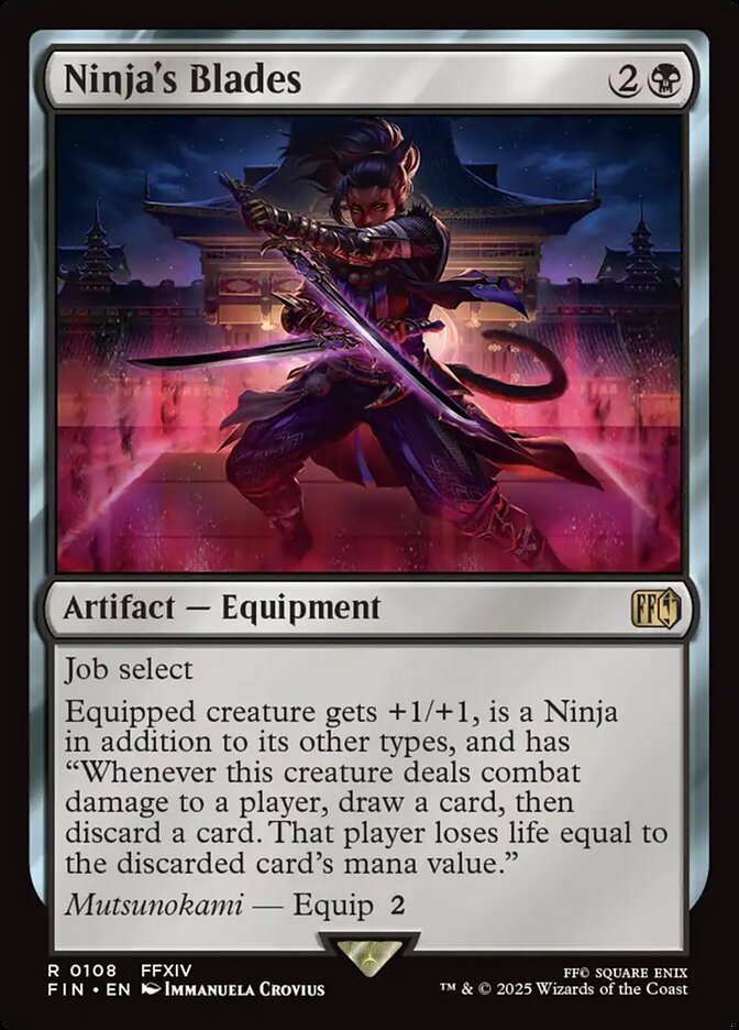 Ninja's Blades 108 (FINAL FANTASY)  | Good Games Adelaide SA