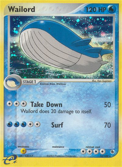 Wailord (14/109) [EX: Ruby & Sapphire] | Good Games Adelaide SA