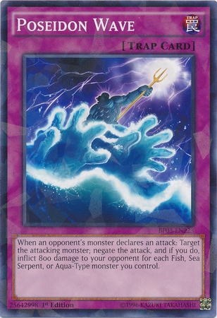 Poseidon Wave [BP03-EN223] Shatterfoil Rare | Good Games Adelaide SA