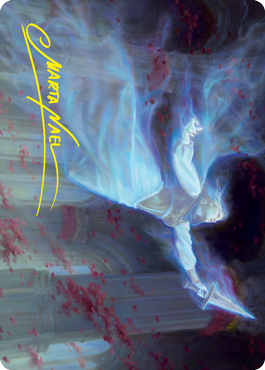 Dorothea, Vengeful Victim 1 Art Card (Gold-Stamped Signature) [Innistrad: Crimson Vow Art Series] | Good Games Adelaide SA