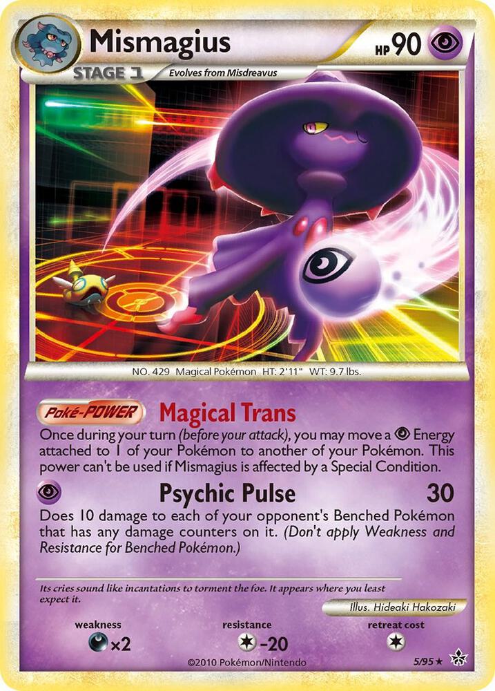 Mismagius 5/95 (Unleashed)  - Reverse Holofoil | Good Games Adelaide SA