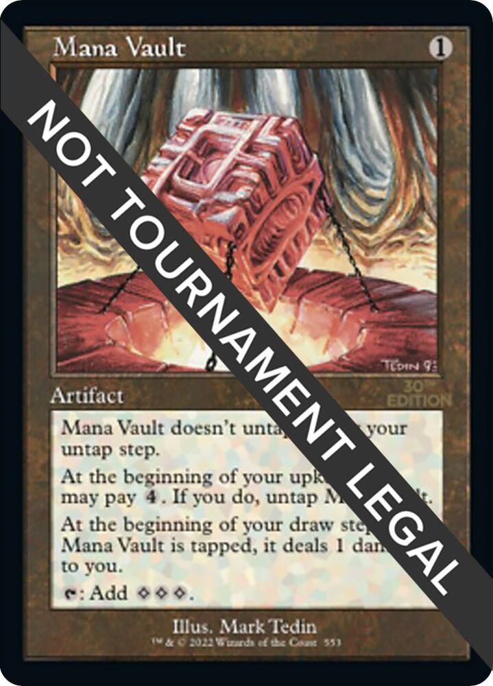 Mana Vault Retro Frame 553/594 (30th Anniversary Edition)  | Good Games Adelaide SA