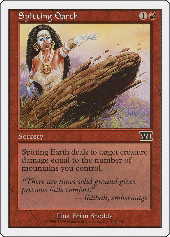 Spitting Earth 207 (Classic Sixth Edition)  | Good Games Adelaide SA