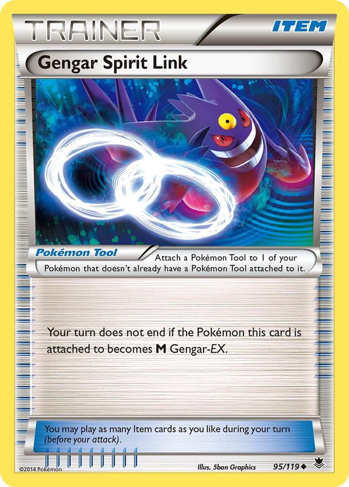 Gengar Spirit Link 95/119 (XY - Phantom Forces)  | Good Games Adelaide SA