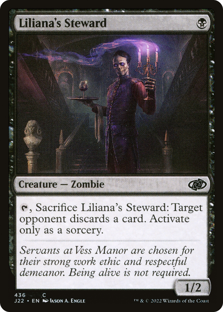 Liliana's Steward [Jumpstart 2022] | Good Games Adelaide SA