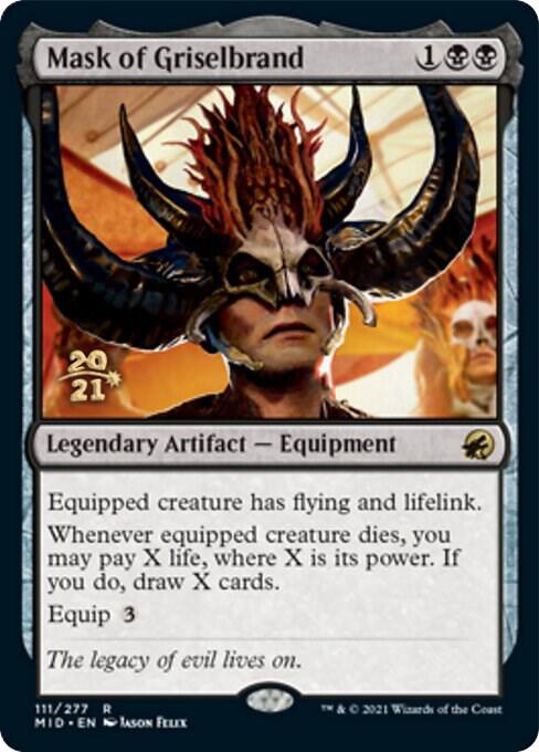 Mask of Griselbrand 111 (Prerelease Cards)  - Foil | Good Games Adelaide SA