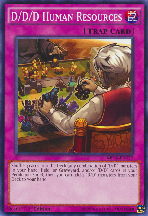 D/D/D Human Resources [MP16-EN172] Common | Good Games Adelaide SA